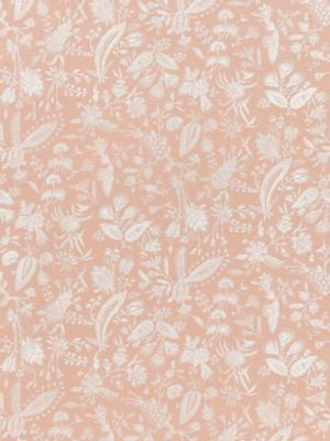 Tulia Linen Print Blush SC166050001 by Scalamandre Designer Fabric NORDEN 100% LINEN SWITZERLAND LIGHT DUTY Horizontal: 22.5" and Vertical: 28" 56 - Swanky Fabrics -