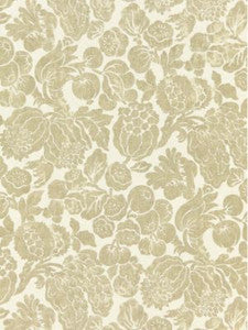 Elsa Linen Print Burnished Gold SC166060001 by Scalamandre Designer Fabric