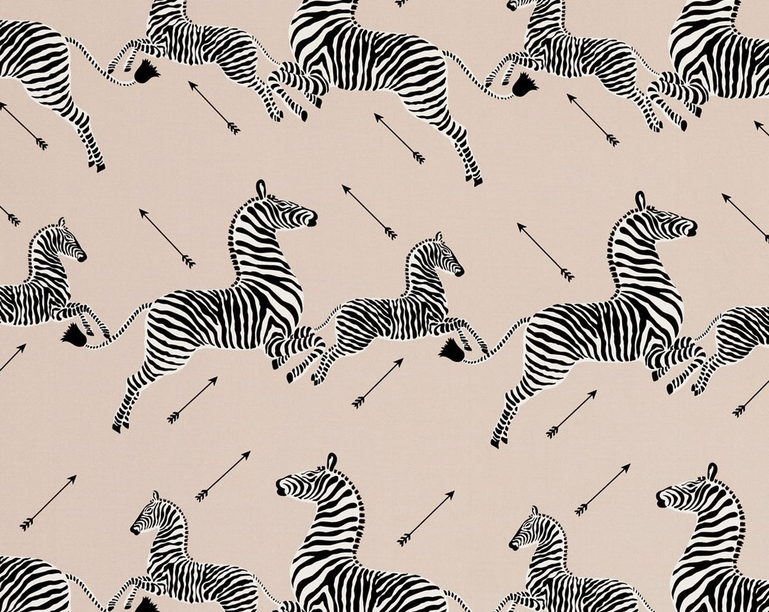 Zebras Petite Sand SC166410001 by Scalamandre Designer Fabric