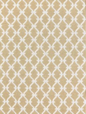 Trellis Weave Sand SC270090001 by Scalamandre Designer Fabric ORIANA 77% COTTON 20% POLYESTER 3% NYLON U.S.A. HEAVY DUTY Horizontal: 2.125" and Vertical: 1.75" 53 - Swanky Fabrics -