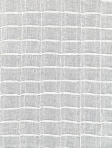 Pintuck Linen Sheer Ivory SC270410001 by Scalamandre Designer Fabric