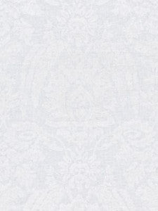 Lia Damask Sheer Snow SC270530001 by Scalamandre Designer Fabric
