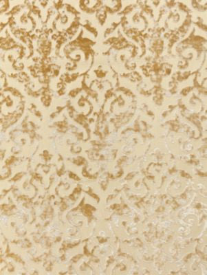 Venezia Silk Velvet Champagne SC270780001 by Scalamandre Designer Fabric JARDIN 51% SILK 49% COTTON INDIA HEAVY DUTY Horizontal: 18.875" and Vertical: 13.375" 55 - Swanky Fabrics -