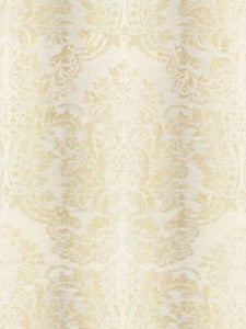 Sorrento Linen Damask Parchment SC270930001 by Scalamandre Designer Fabric
