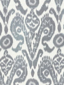 Bukhara Silk Ikat Indigo SC270970001 by Scalamandre Designer Fabric