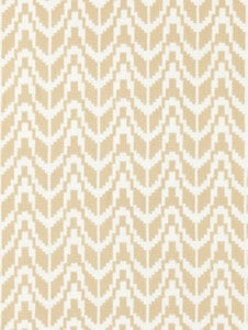 Chevron Embroidery Straw SC271030001 by Scalamandre Designer Fabric
