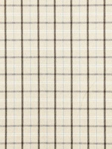 Bristol Plaid Linen SC271210001 by Scalamandre Designer Fabric