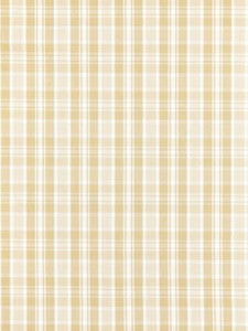 Preston Cotton Plaid Camel SC271220001 by Scalamandre Designer Fabric