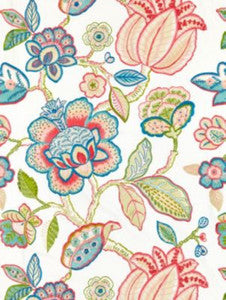 Coromandel Embroidery Bloom SC271260001 by Scalamandre Designer Fabric