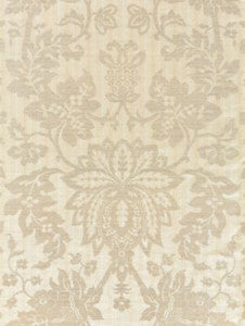 Metalline Damask Champagne SC271360001 by Scalamandre Designer Fabric