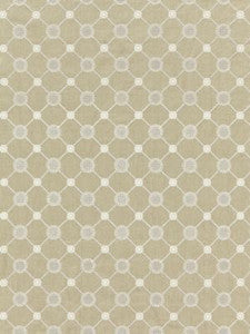 Gustavian Diamond Flax SC271610001 by Scalamandre Designer Fabric