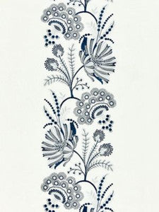 Annelise Embroidery Porcelain SC271620001 by Scalamandre Designer Fabric