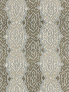 Sumatra Ikat Weave Bluestone SC271670001 by Scalamandre Designer Fabric