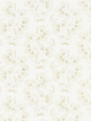 Hana Embroidery Oat SC272330001 by Scalamandre Designer Fabric PACIFICA 42% LINEN 27% COTTON 20% VISCOSE 11% SPUN POLYESTER INDIA MEDIUM DUTY Horizontal: 15" and Vertical: 16.75" 51 - Swanky Fabrics -