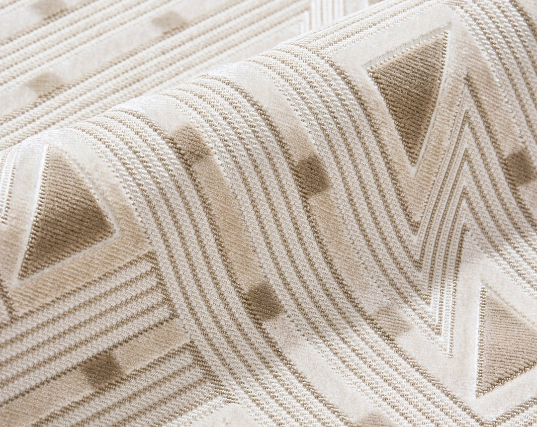Kasai Velvet Sandstone SC273230001 by Scalamandre Designer Fabric