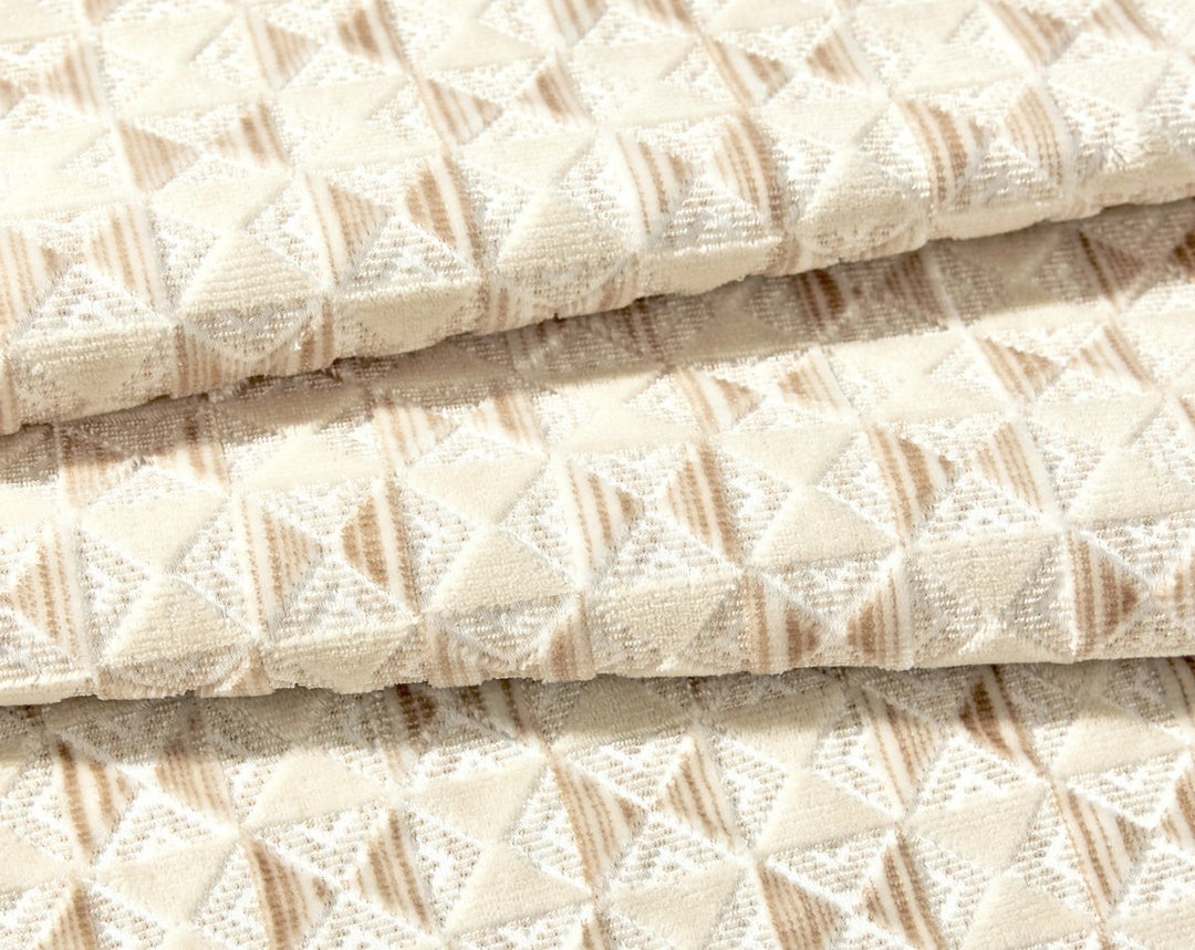 Parlor Velvet Nougat SC273240001 by Scalamandre Designer Fabric