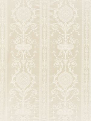 Hepplewhite Ivory SC516MM0001 by Scalamandre Designer Fabric 71% COTTON 29% SILK INDIA HEAVY DUTY Horizontal: 21.375" and Vertical: 13.875" 55.38 - Swanky Fabrics -