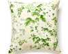 Ascot Linen Print Pillow 22 X 22 - Verdure SCASCLPILL0001 by Scalamandre Designer Pillow