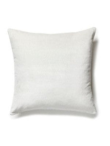Bay Velvet Outdoor Pillow 22 X 22 - Oyster SCBAYPILL0001 by Scalamandre Designer Pillows