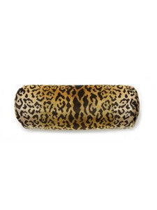 Leopardo Pillow 21 X 7 - Ivory, Gold & Black SCBLEOPPILL0001 by Scalamandre Designer Pillows
