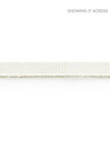 Sanna Linen Cord Blanc SCC3110001 by Scalamandre Designer Trim