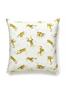 Calabasas Cnty Outdoor Pillow 22 X 22 - Pineapple SCCALABPILL0001 by Scalamandre Designer Pillows