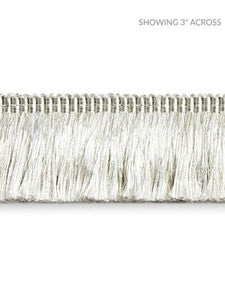 Gripsholm Brush Fringe Winter SCFC14970001 by Scalamandre Designer Trim