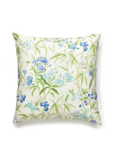 Lanai Outdoor Pillow 22 X 22 - Lagoon SCLANAIPILL0001 by Scalamandre Designer Pillows