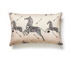 Zebras Petite Pillow 14 X 22 - Sand SCLPZEBPILL0001 by Scalamandre Designer Pillow