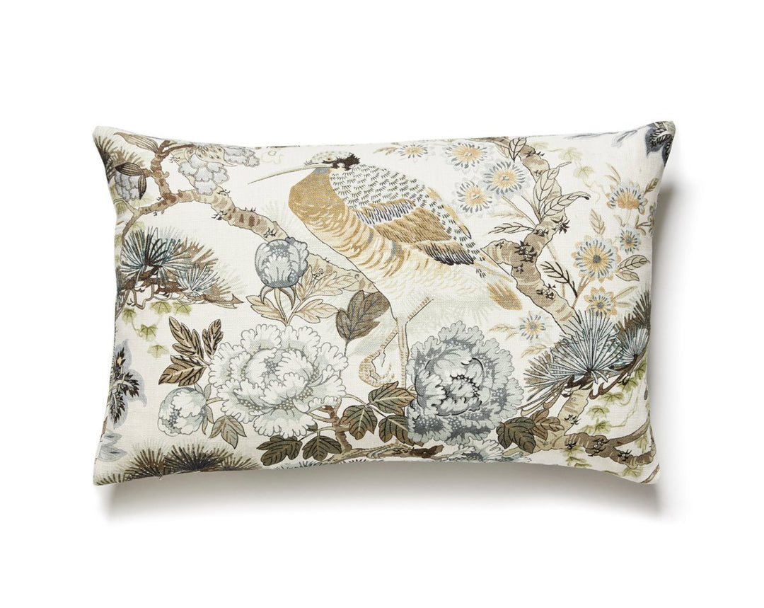Shenyang Pillow 14 X 22 - Parchment SCLSHENPILL0001 by Scalamandre Designer Pillow