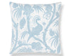 Balinese Peacock Pillow 22 X 22 - Sky SCSDDK165750001 by Scalamandre Designer Pillow