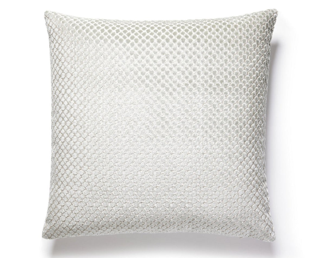 Etosha Velvet Pillow 22 X 22 - Mineral SCSDDK270220001 by Scalamandre Designer Pillow