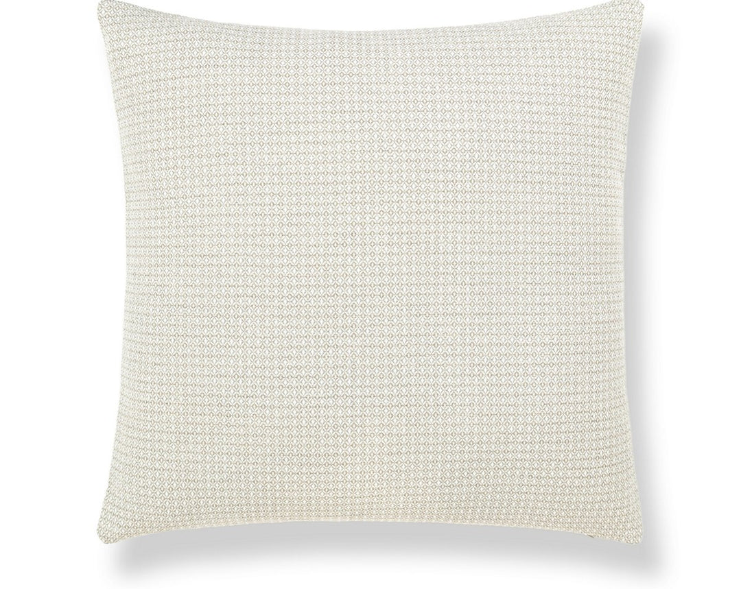 Bird'S Eye Outdoor Pillow 22 X 22 - Linen SCSDDK270680001 by Scalamandre Designer Pillow