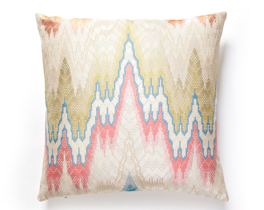 Bargello Pillow 22 X 22 - Bloom SCSDDK270700001 by Scalamandre Designer Pillow