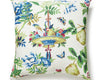 Shantung Garden Pillow 24 X 24 - Bloom SCSEDK165830001 by Scalamandre Designer Pillow