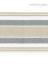 Marina Stripe Tape Pebble SCT33110001 by Scalamandre Designer Trim