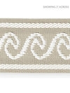 Wave Tape Linen SCT33130001 by Scalamandre Designer Trim