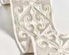Saxony Embellished Tape Pearl SCT33370001 by Scalamandre Designer Trim