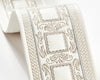 Archduke Embroidered Tape Ivory SCT33390001 by Scalamandre Designer Trim
