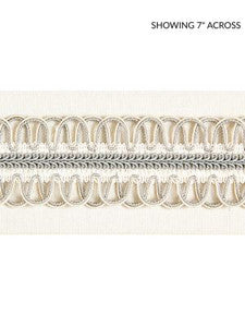 Colette Braided Tape Cloud SCV12420001 by Scalamandre Designer Trim