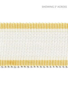 Odeon Shimmer Braid Buttercup SCV12490001 by Scalamandre Designer Trim