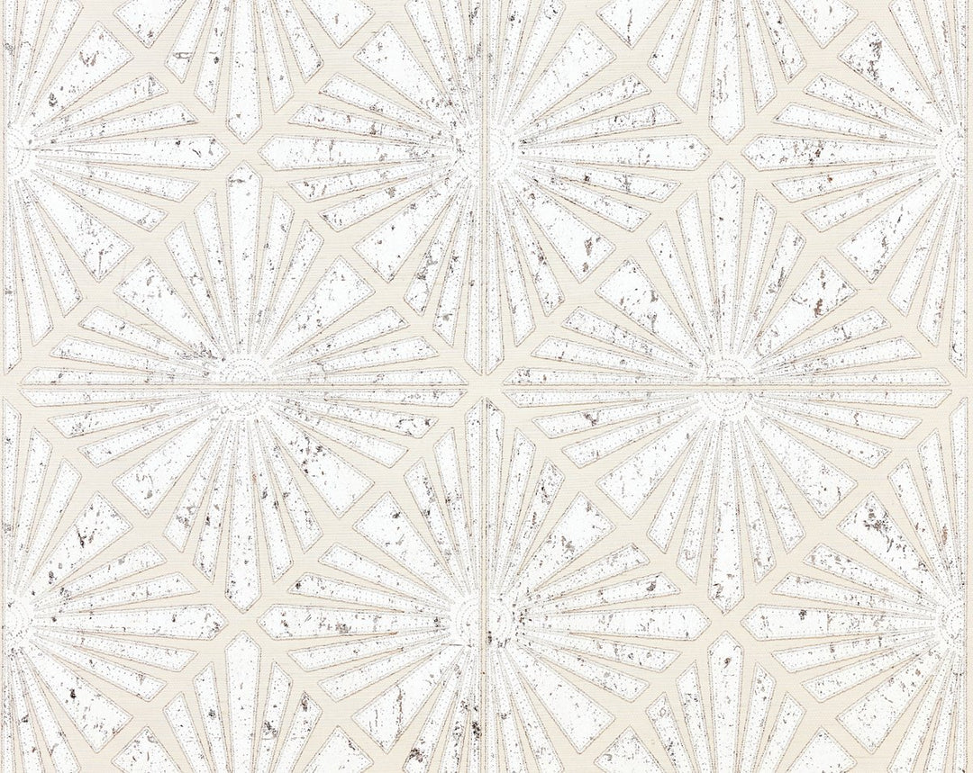 Milan Diamond Grasscloth Parchment SCWP885560001 by Scalamandre Designer Wallpaper