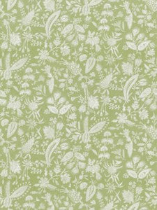 Tulia Linen Print Willow SC166050002 by Scalamandre Designer Fabric