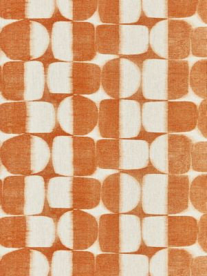 Rift Linen Print Marigold SC166360002 by Scalamandre Designer Fabric SAHARA 100% LINEN ITALY LIGHT DUTY Horizontal: 16" and Vertical: 55" 55 - Swanky Fabrics -