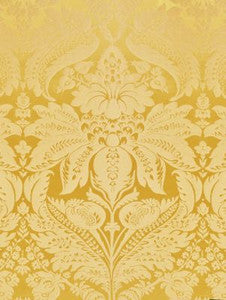 Newport Damask Vermeil SC20100M0002 by Scalamandre Designer Fabric