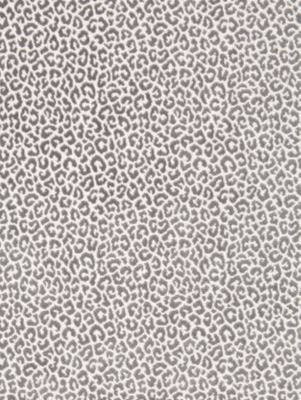 Panthera Velvet Smoke SC270370002 by Scalamandre Designer Fabric ORIANA 100% COTTON U.S.A. MEDIUM DUTY Horizontal: 11" and Vertical: 8.125" 50 - Swanky Fabrics -