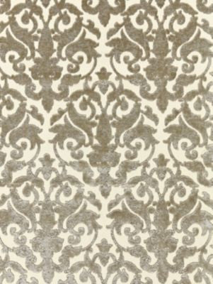 Venezia Silk Velvet Pewter SC270780002 by Scalamandre Designer Fabric JARDIN 51% SILK 49% COTTON INDIA HEAVY DUTY Horizontal: 18.875" and Vertical: 13.375" 55 - Swanky Fabrics -