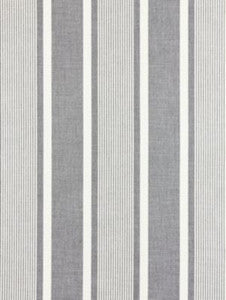 Wellfleet Stripe Zinc SC271110002 by Scalamandre Designer Fabric
