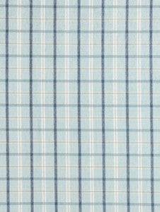 Bristol Plaid Mineral SC271210002 by Scalamandre Designer Fabric