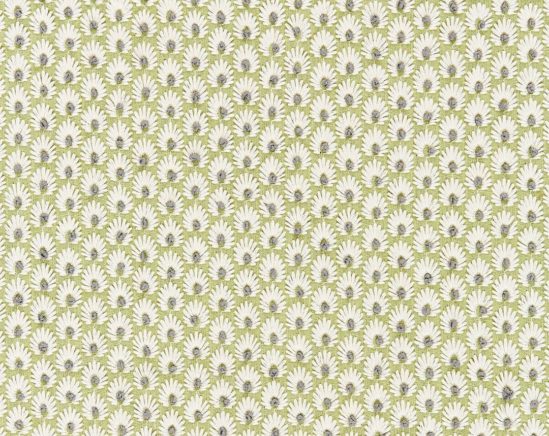 Fleur Embroidery Celery SC271230002 by Scalamandre Designer Fabric